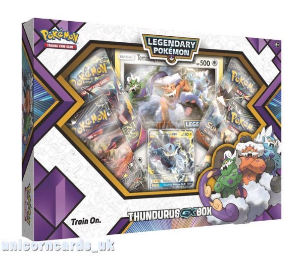 Pokemon TCG Thundurus GX Box Brand New And Sealed Unicorn Cards