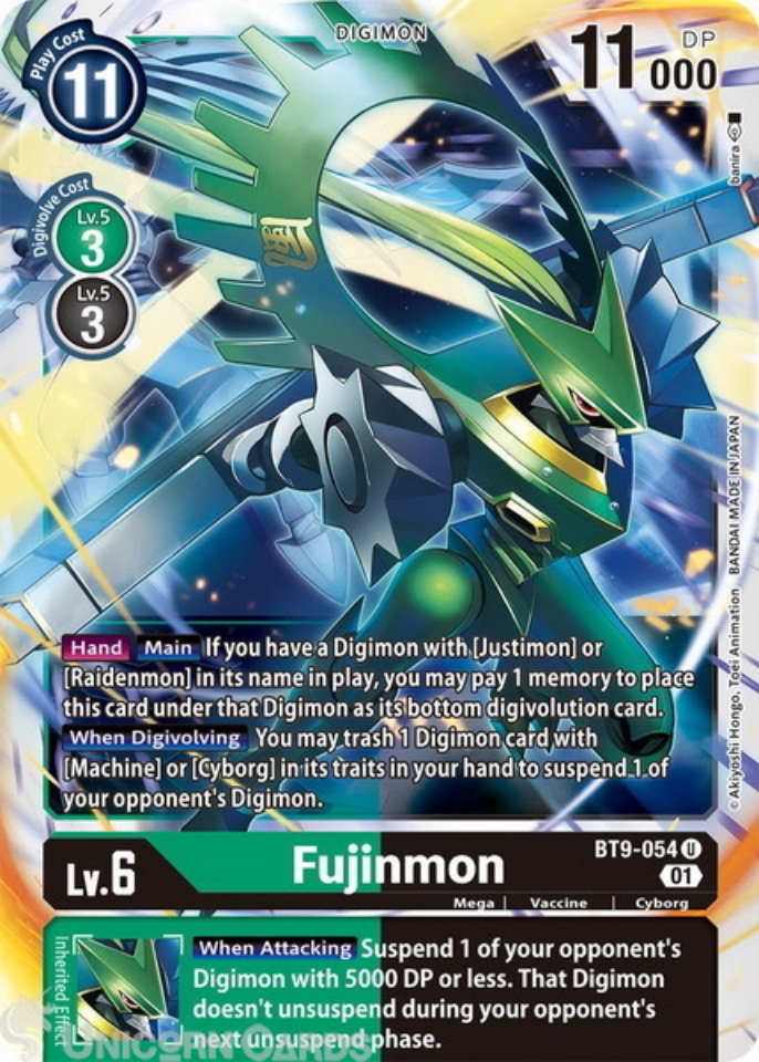 Bt Fujinmon Uncommon Mint Digimon Card Unicorn Cards Yugioh