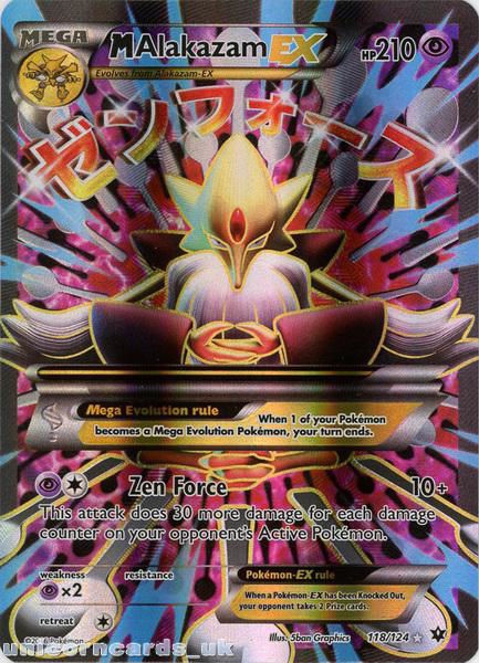 Mega-Alakazam-EX - 26/124 - Holo Rare EX - Pokemon Singles » Generation 6 -  XY » XY - Fates Collide - The Side Deck - Gaming Cafe