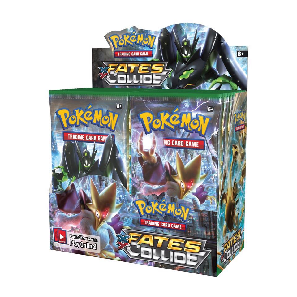 Pokemon XY Fates Collide Booster Box x36 Booster Packs Brand New And