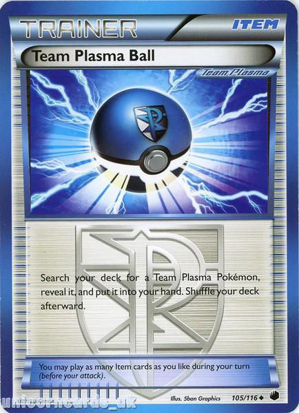 Team Plasma Pokemon Cards 
