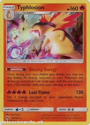 Naganadel Holo - Lost Thunder Pokémon card 108/214