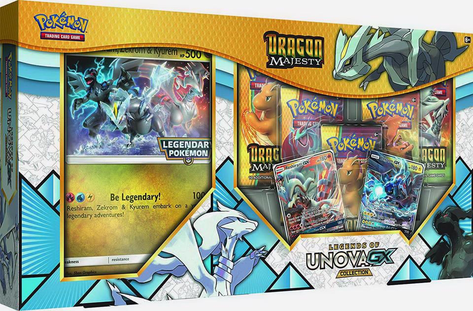 Pokemon TCG: Dragon Majesty: Legends of Unova GX Collection :: Brand ...