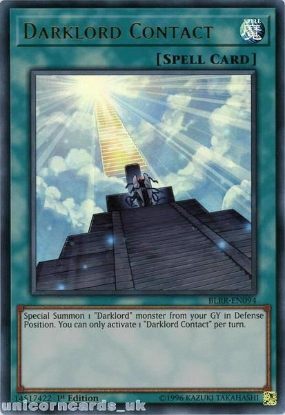 Indulged Darklord ROTD-EN024 Common Yu-Gi-Oh Card 1st Edition New 