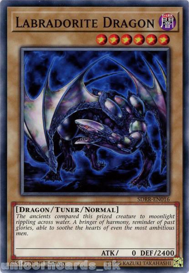 Labradorite Dragon SDRR-EN016 Common Yu-Gi-Oh Card 1st Edition New 