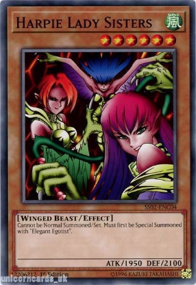 Details about   Yu-Gi-Oh 1st Edition Harpie Lady Phoenix Formation LED4-EN010 Common Card