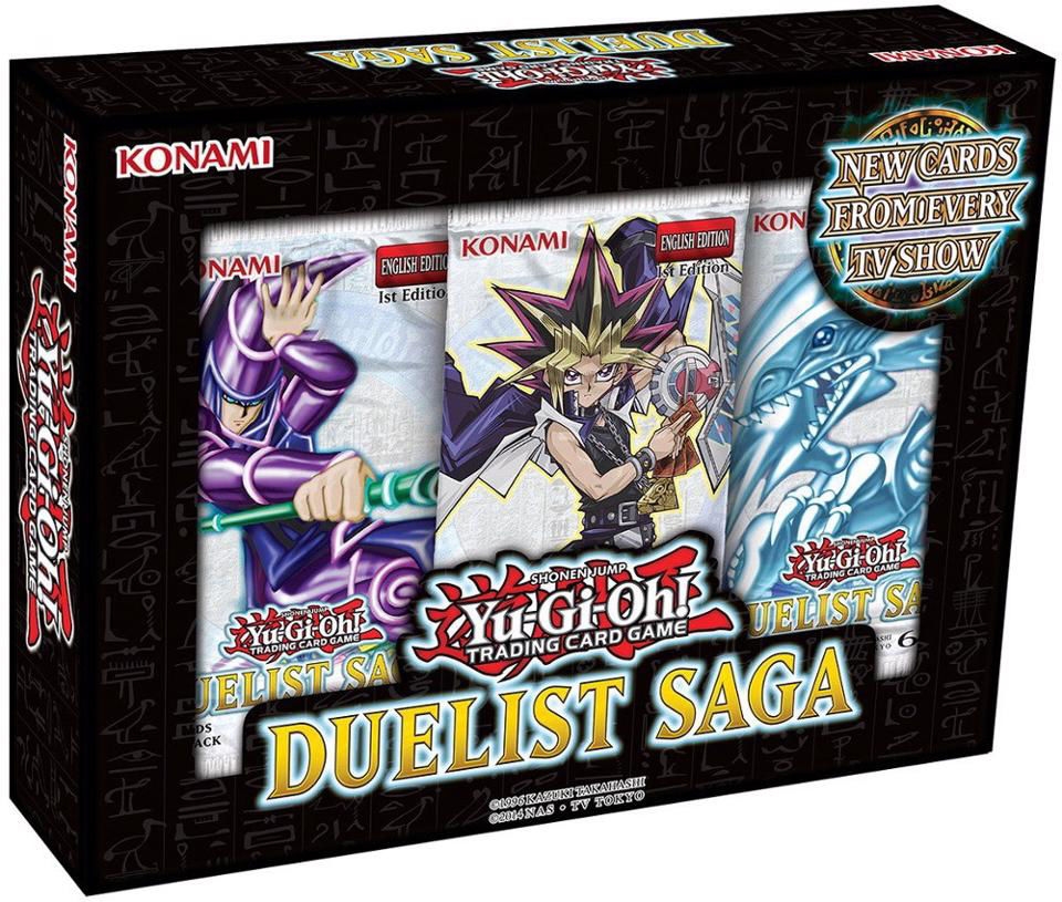 YuGiOh! Duelist Saga Box x5 MiniBoxes x3 Packs //Preorder //Brand
