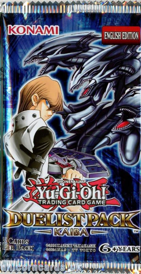 YuGiOh! Duelist Pack Kaiba UNL Edition New And Sealed Booster Pack x1
