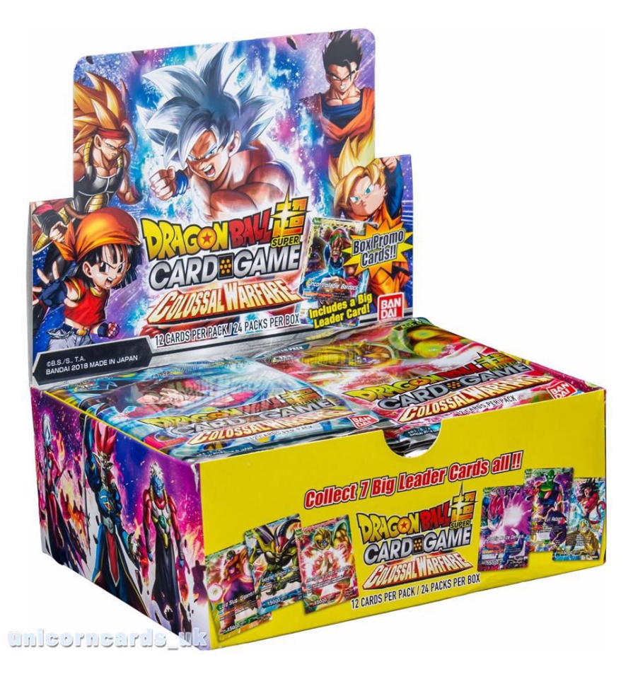 DragonBall Super Card Game Booster Box 4 Colossal Warfare Brand