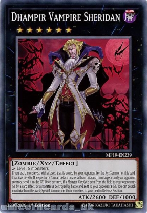 Vampire Red Baron MP19-EN238 Common Yu-Gi-Oh Card 1st Edition New 