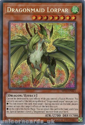 House Dragonmaid YuGiOh MYFI-EN022 Secret Rare 1st Edition 