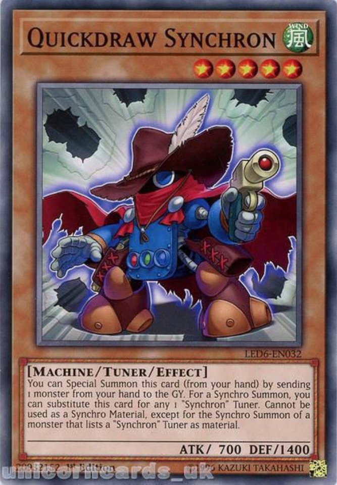 LED6-EN033 Tuning Common 1st Edition Mint YuGiOh Card