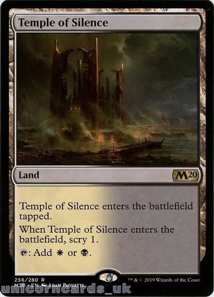 Temple of Silence Rare Mint MTG Card Throne of Eldraine Brawl Decks 