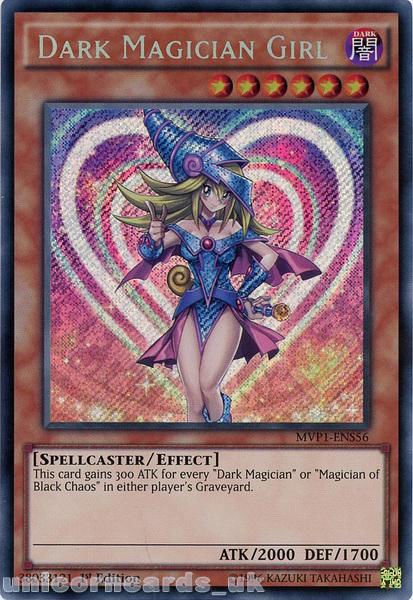 Yugioh Dark Magician Girl MVP1-ENS56 Secret Rare 1st Edition 