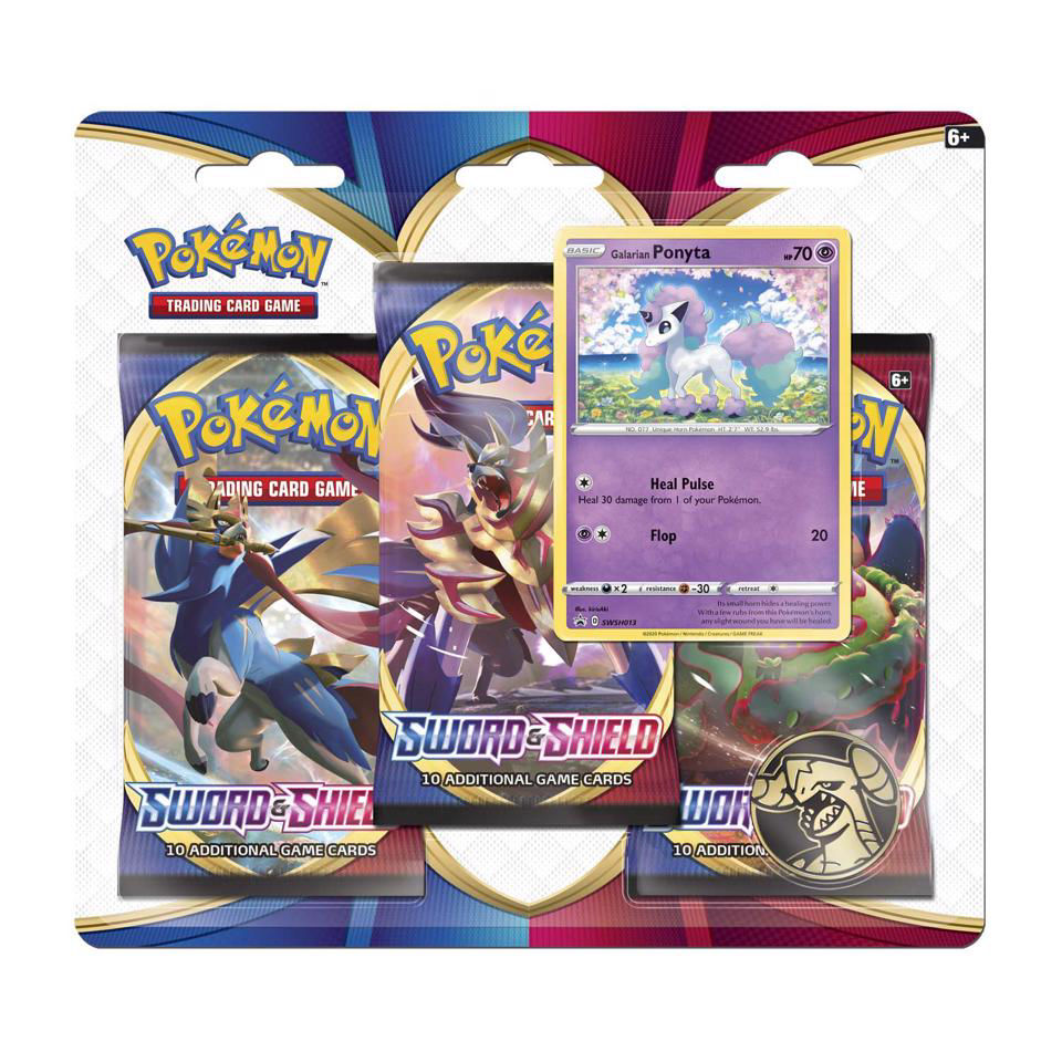 Pokemon TCG XY Evolutions Three-Booster Blister Card Game