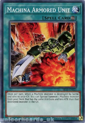 SR10-EN019 Righty Driver1st Edition CommonYuGiOh Trading Card Game TCG 