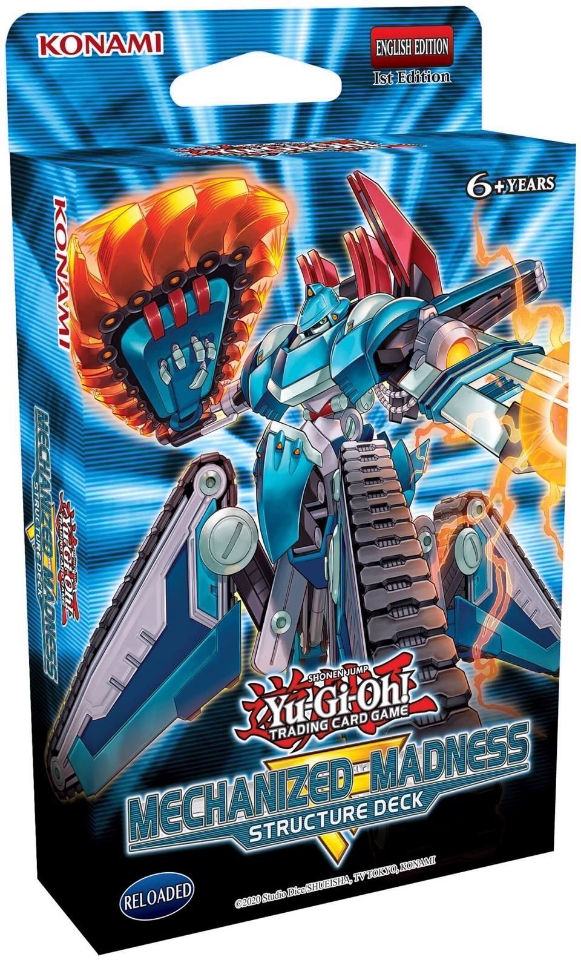 YuGiOh! Structure Deck: Mechanized Madness 1st Edition :: Brand New and ...