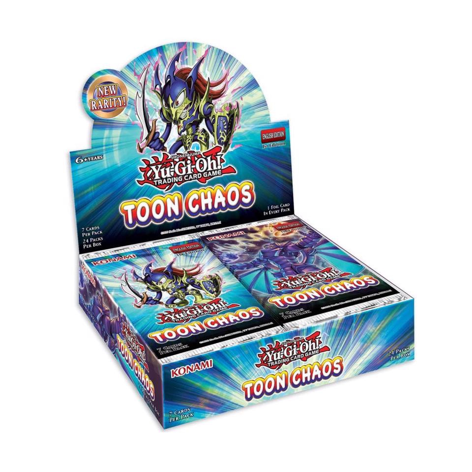 YuGiOh! Toon Chaos UNL Edition Box x24 Booster Packs Unicorn Cards
