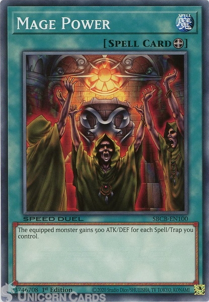 YuGiOh Spell Card United We Stand SBCB-EN074 1st Edition Common 