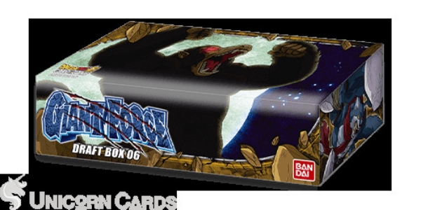 Dragon Ball Super Draft Box 06 Giant Force Booster Box NEW SEALED! 