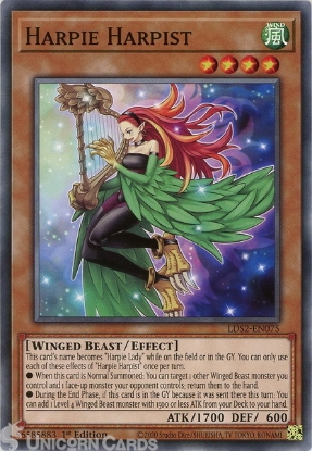 • ANDYCARDS Harpie Oracle • Super R • LED4 IT002 • Yugioh ORACOLO ARPIA • 