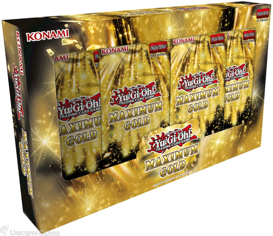 KONAMI - 【1カートン6BOX】遊戯王 EU版 Maximum Gold シュリンク付き 1カートン6BOX】遊戯王 EU版 Maximum Gold シュリンク付き