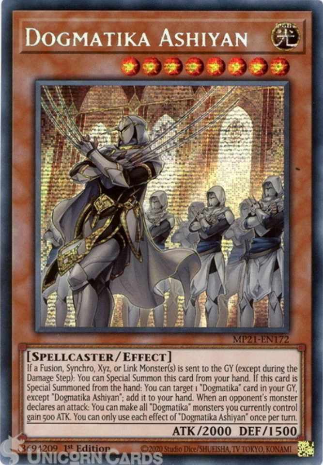 yugioh dogmatika cards Case | Yu-Gi-Oh! Unique collectible card from the YuGiOh Trading Card Game series. Yu-Gi-Oh! White Knight of Dogmatika