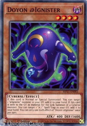 IGAS-EN046 - \"Fire Phoenix @Ignister\" - Rare - Effect Link Monster