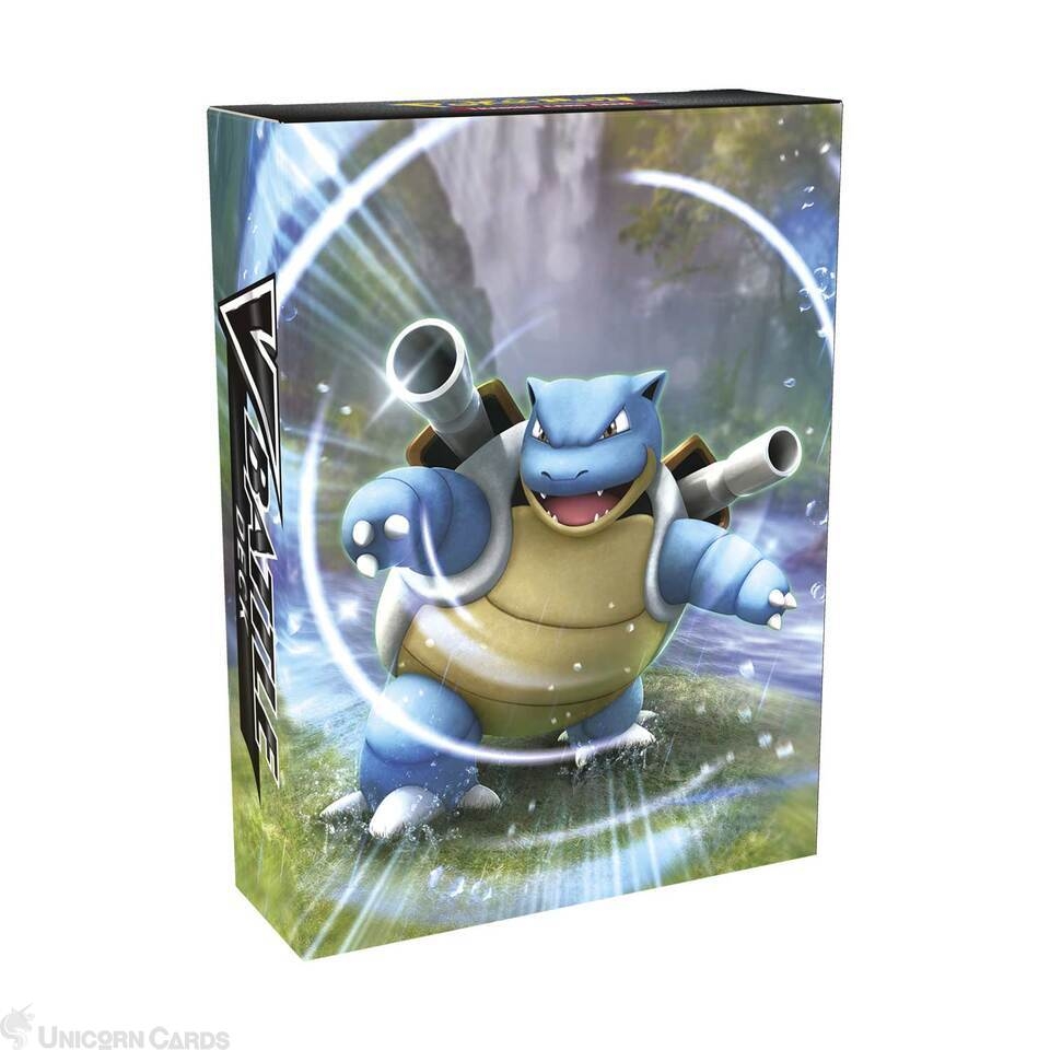  Pokemon V Battle Deck—Venusaur vs. Blastoise (290-80841) : Toys  & Games