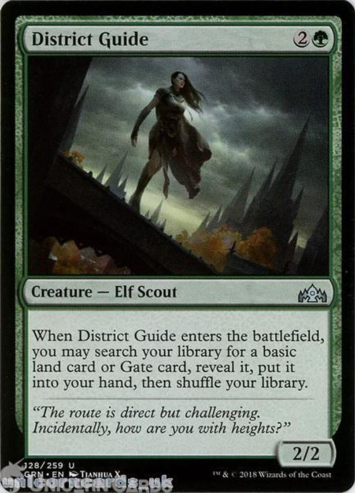 District Guide Guilds of Ravnica GRN128 Mint MTG Card Unicorn Cards