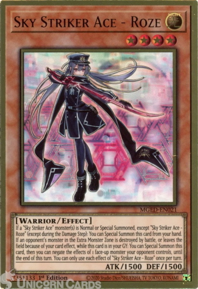 SKY STRIKER ACE-ROZE 2019年 SECRET RARE 0043302_mged-en021-sky-striker