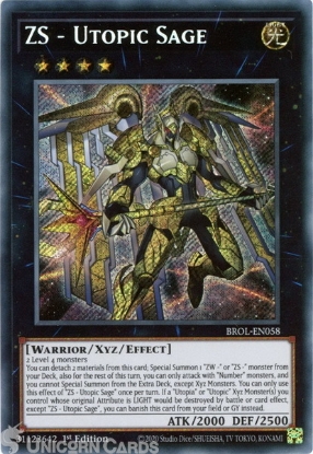 YuGiOh Number 89: Diablosis The Mind Hacker BROL-EN073 1st Edition