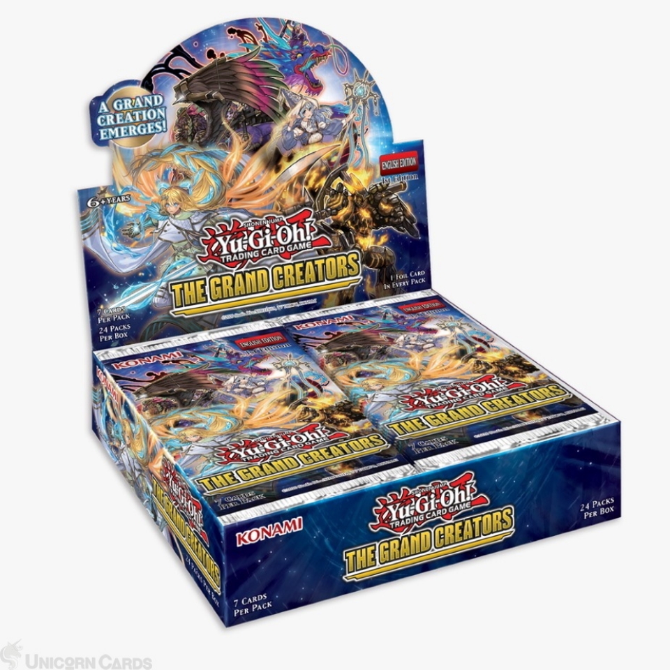 Yu-Gi-Oh! Infinity Chasers 1st Edition Booster Box  Factory Sealed (24  Packs) Phantom Revenge Yugioh