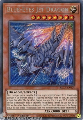 Timaeus the United Dragon BACH-EN003 Ultra Rare 1st NM Yu-Gi-Oh