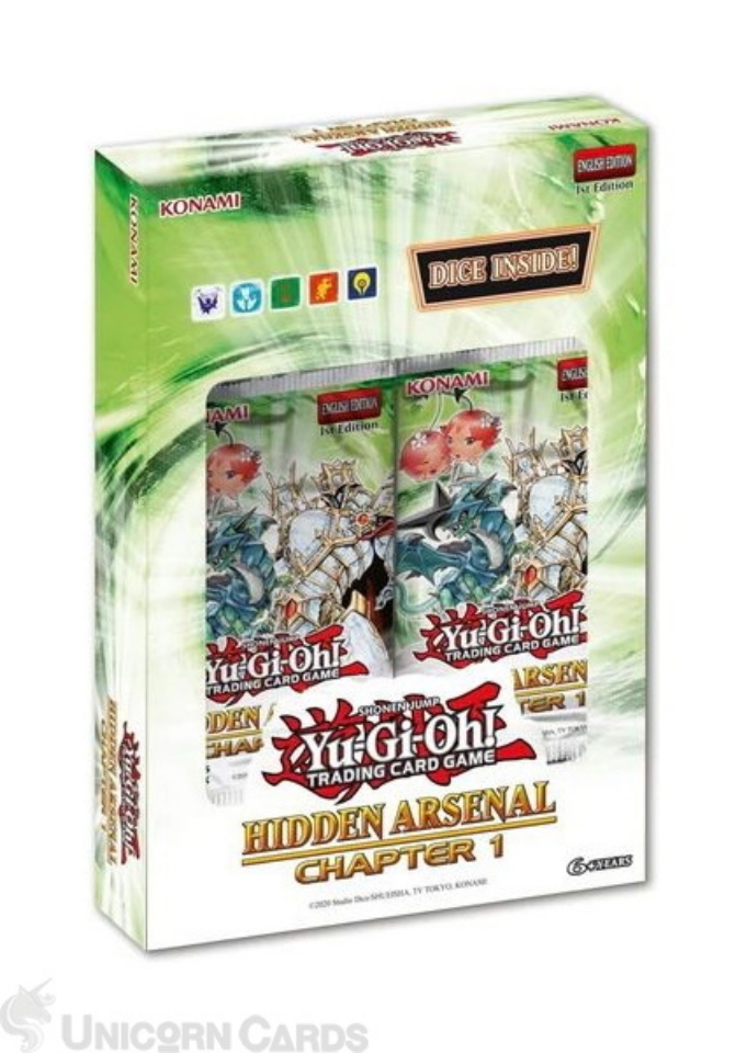 Yugioh Hidden Arsenal full shops booster case