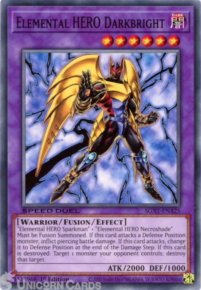 Yugioh Cards Elemental Hero Necroshade (Temporary Anime) By Aj456 On ...