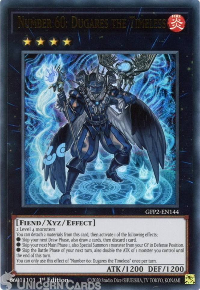 GFP2EN144 Number 60 Dugares the Timeless Ultra Rare 1st Edition Mint