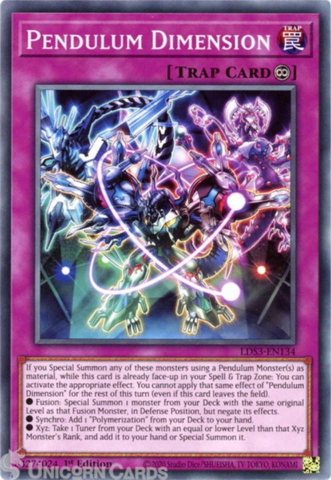pendulum yugioh deck Odd-Eyes Pendulum Dragon SDMP-EN009 Yu-Gi-Oh! Card main image 1