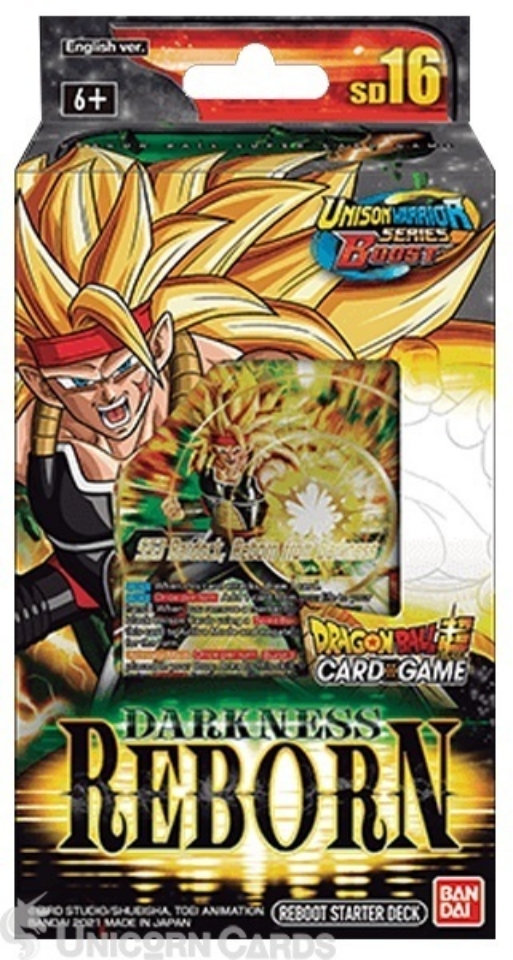 Dragon Ball Super Card Game: Starter Deck 16 - Darkness Reborn ...