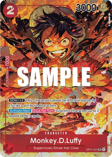 Romance Dawn OP01 ENG – Cartes One Piece Card Game TCG