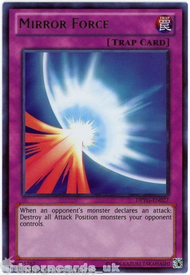 DPYG-EN027 Mirror Force Ultra Rare UNL Edition Mint YuGiOh Card ...