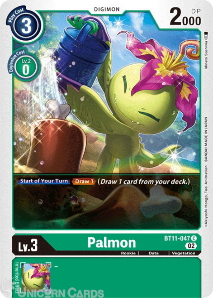 BT11-047 Palmon :: Common Foil :: BT11: Dimensional Phase :: Mint ...