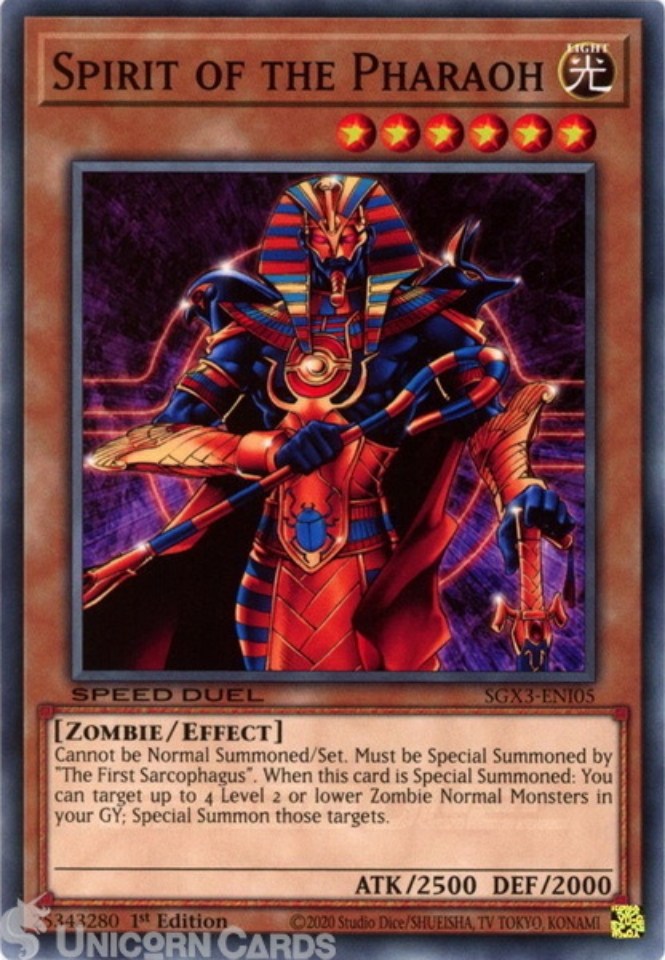 yugioh spirit charmers structure deck list Unicorn