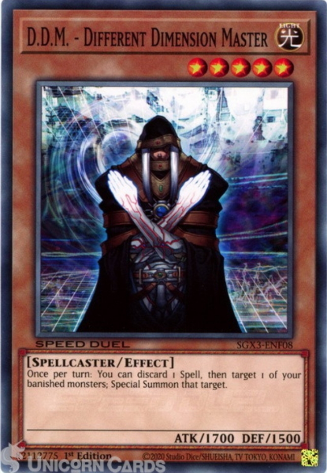 SGX3ENF08 D.D.M. Different Dimension Master Common 1st Edition