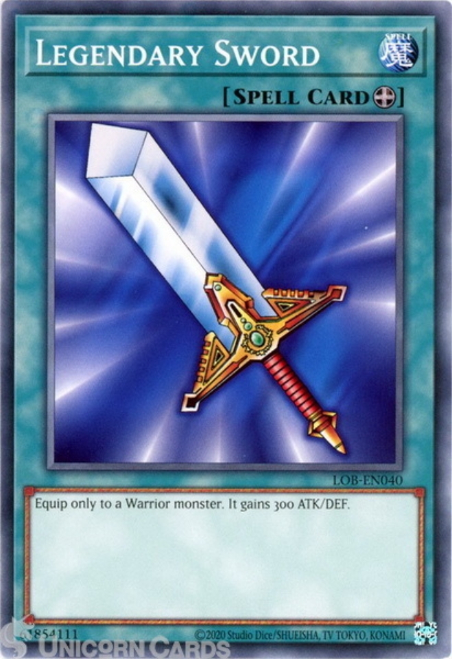 LOBEN040 Legendary Sword Common 25th Anniversary Edition Mint