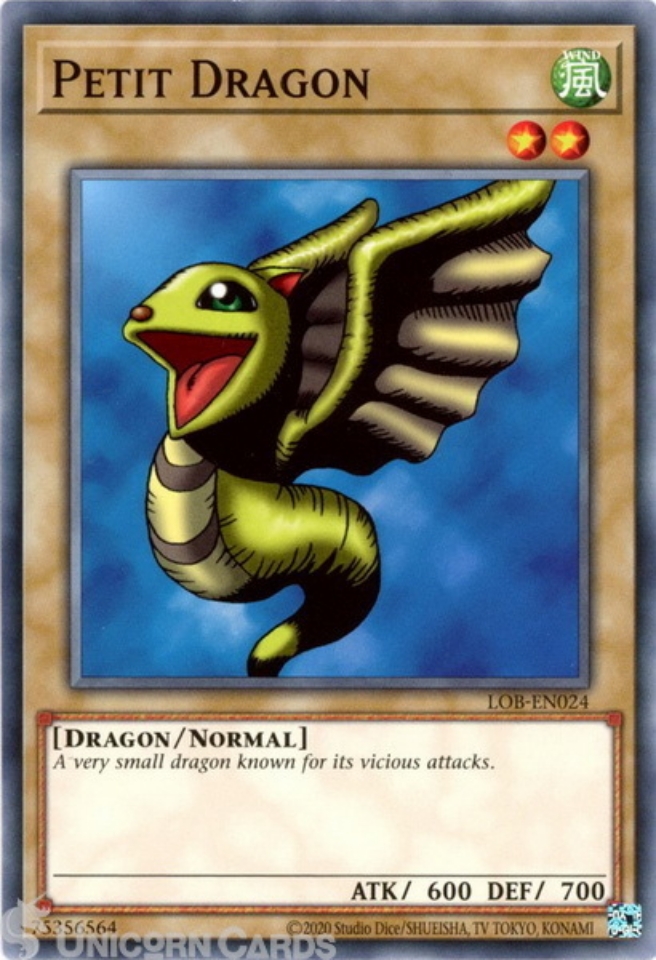 LOBEN024 Petit Dragon Common 25th Anniversary Edition Mint YuGiOh