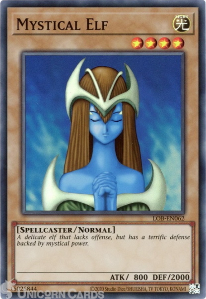 LOBEN062 Mystical Elf Super Rare 25th Anniversary Edition Mint