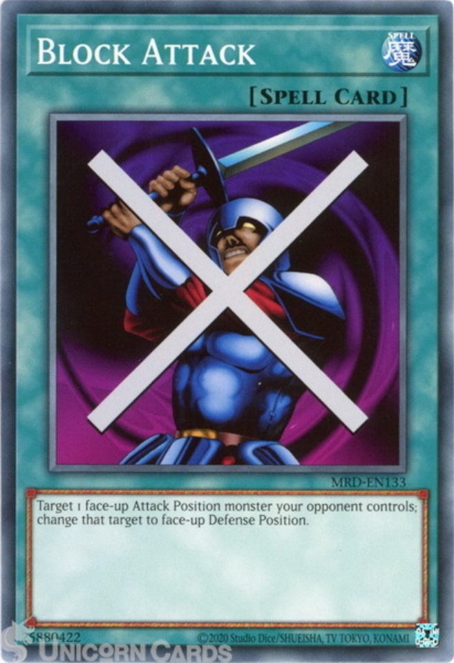 MRDEN133 Block Attack Common 25th Anniversary Edition Mint YuGiOh
