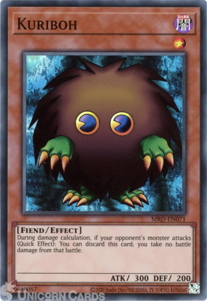 MRDEN071 Kuriboh Super Rare 25th Anniversary Edition Mint YuGiOh