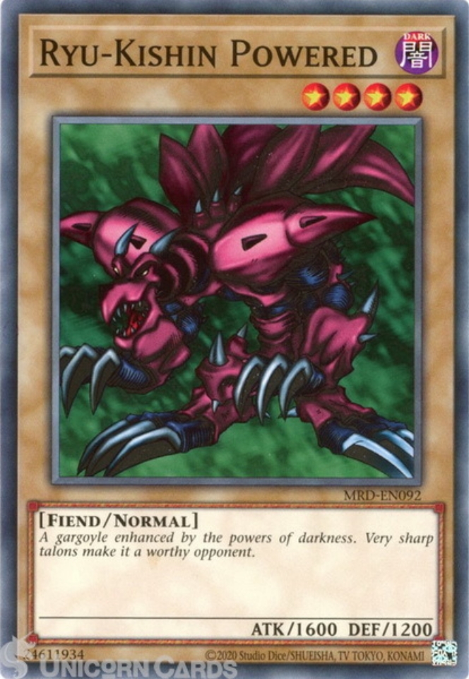 MRDEN092 RyuKishin Powered Common 25th Anniversary Edition Mint YuGiOh Card Unicorn Cards